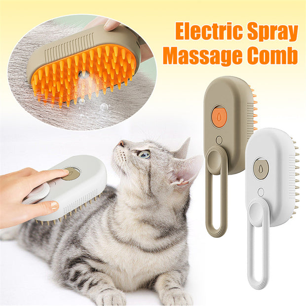 Cat 3 In 1 Electric Spray Hair Brushe