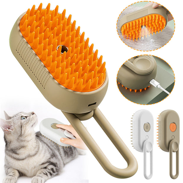 Cat 3 In 1 Electric Spray Hair Brushe