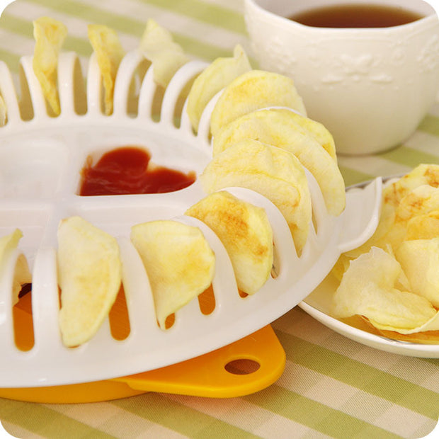 ▫️Homemade Potato Chips Microwave Tray