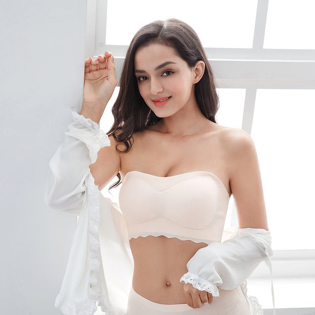 Strapless Invisible Push Up Bra