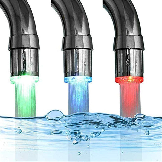 Temperature Controlled Led Faucet Light