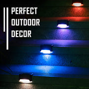 ▫️LED Solar Powered Waterproof Stair Light