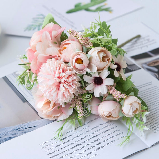Flowers Bouquet  For Home Or Wedding Decoration