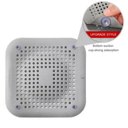 Silicone Hair Catcher Shower Drain Cover
