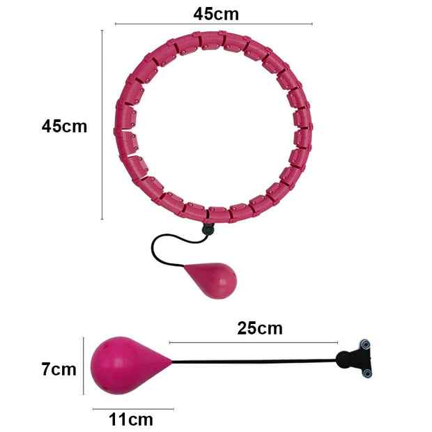 2 In 1 Adjustable Hoola Hoop