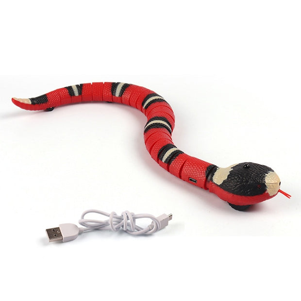 USB Rechargeable Snake Cat Toy
