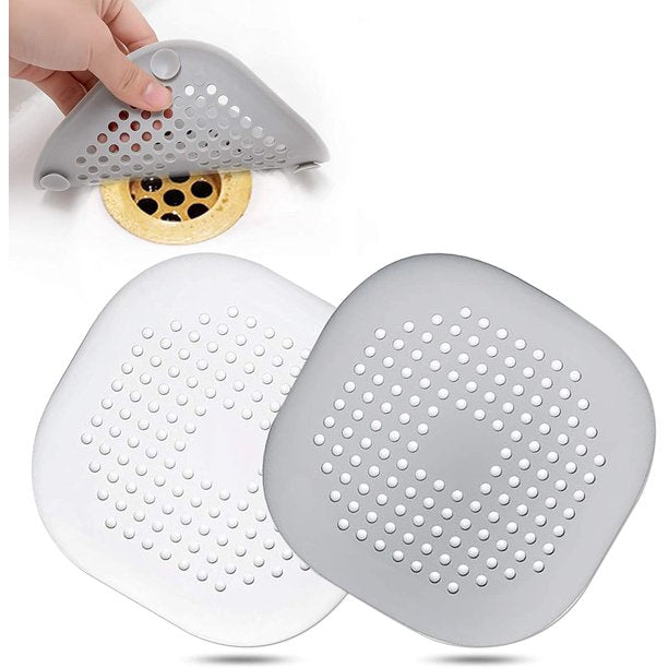 Silicone Hair Catcher Shower Drain Cover